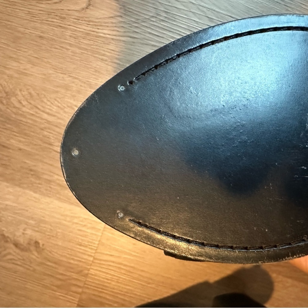 Frye Black Courtney Sling Black Suede
Peep Toe Heeled Sandal - Picture 10 of 14